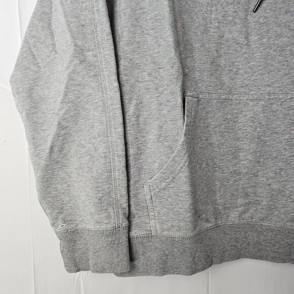 Coach Mens Signature Hoodie Sweatshirt Logo Gray Size Medium Hooded Loungewear - Picture 4 of 12